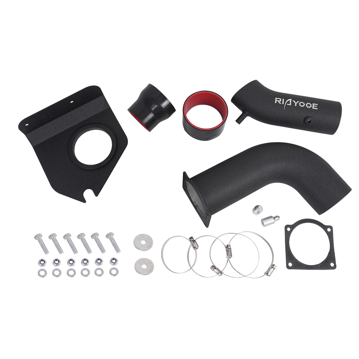Suitable for 1987-2004 Ford Mustang 3.8L 4.6L 5.0L high flow air intake pipe kit