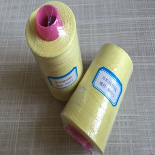 1414对位芳纶缝纫线防火耐磨耐高温缝纫线凯芙拉短纤车缝线