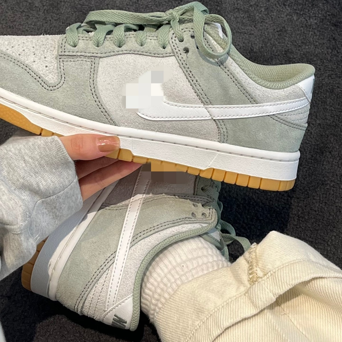 Putian Pure Original Dunk Low Black and White Panda Low-Top Sneakers Versatile Brown and White Unisex Couple Casual Sports Shoes
