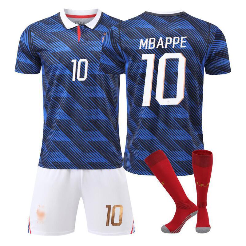 2026 World Cup France National Team Jersey Home and Away Football Uniform No. 10 Mbappe Adult and Children's Jersey