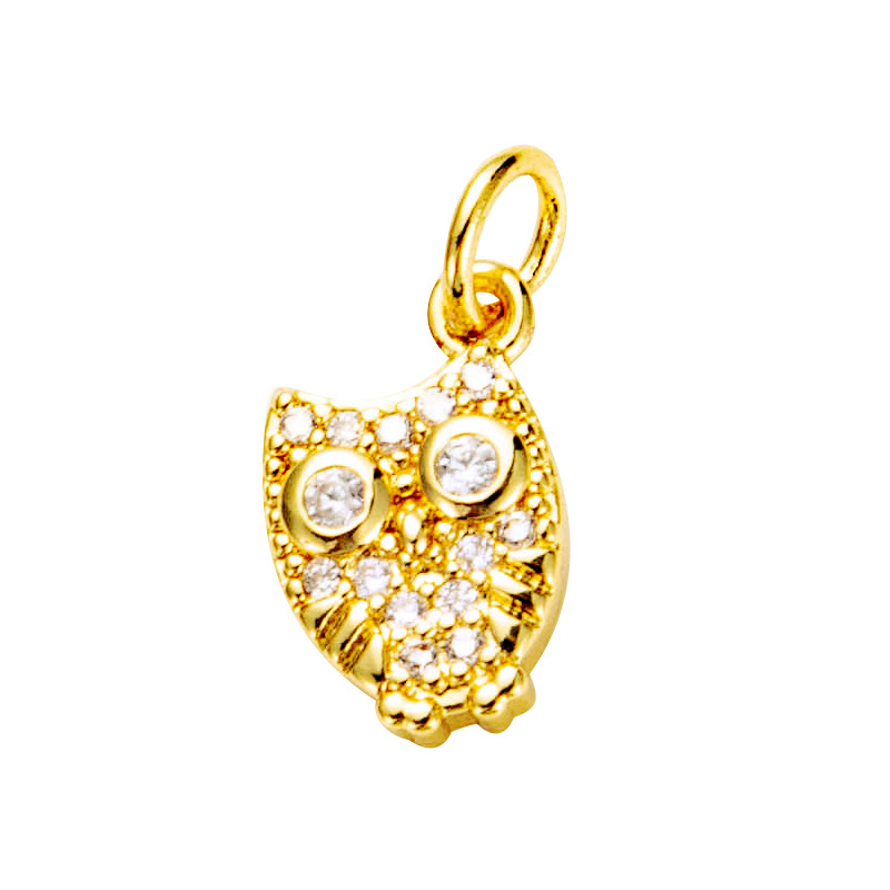 Nihaojewelry wholesale accessories creative key crown starfish rainbow necklace pendantpicture13