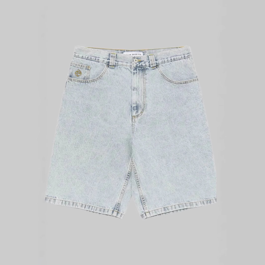 BIGBOY Polar Skateboarding Big Boy jeans Harajuku Hip Hop patrón de dibujos animados bordado jeans sueltos