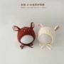 冬季兔耳朵保暖新款毛线帽