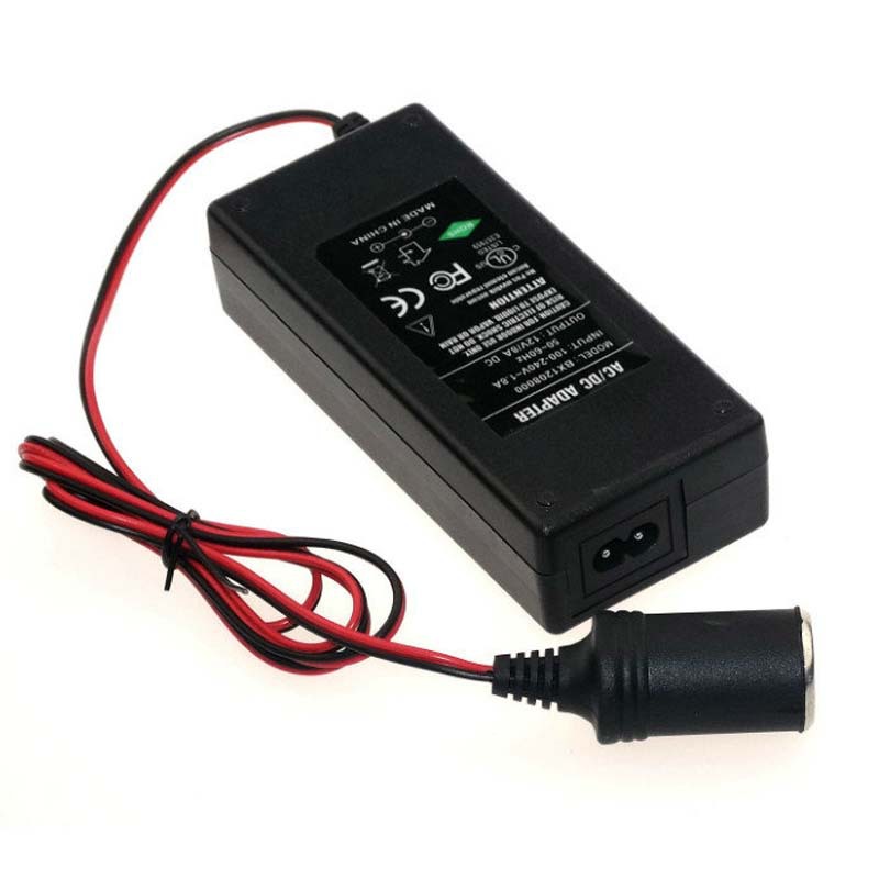 12V8A车载冰箱点烟器头UL CE KC CCC SAA UKCA PSE认证电源适配器