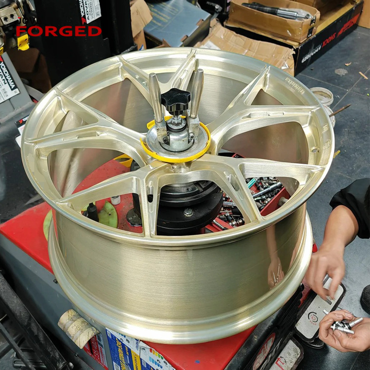 改装5x114.3鍛造輪圈适用于特斯拉tesla model