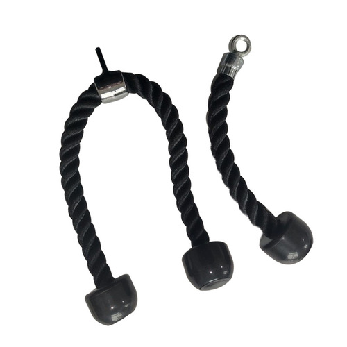 Bicep Training Rope Dual-Head Rope Pulling Rope Single Head Triceps Pushdown Rope Face Pull Handle Gym Accessories