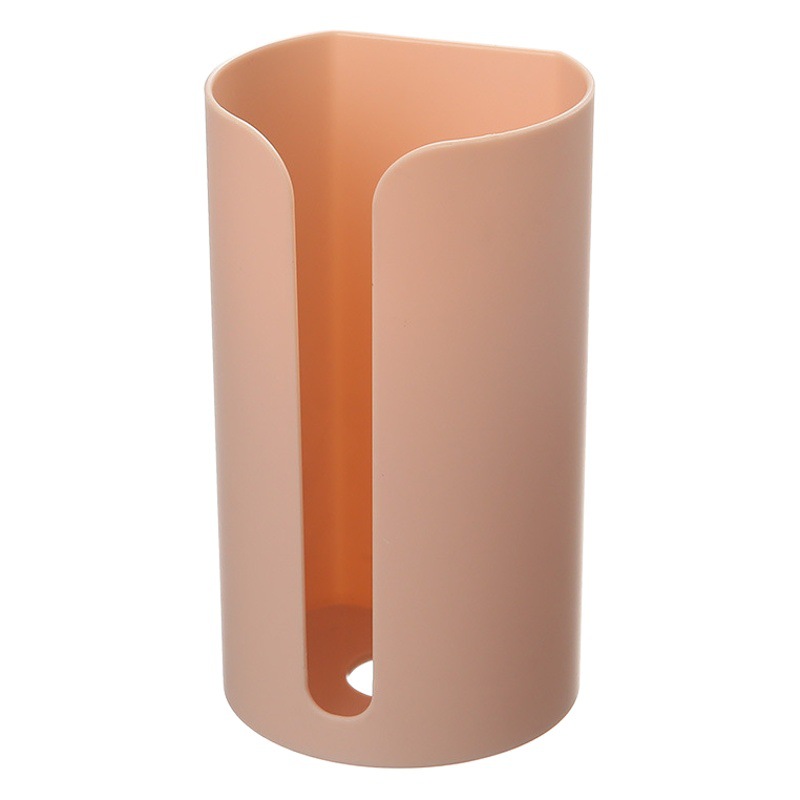 Caja de almacenamiento de bolsa de basura creativa sin perforar cocina caja de bolsa de basura montada en la pared caja de almacenamiento de bolsa de plástico