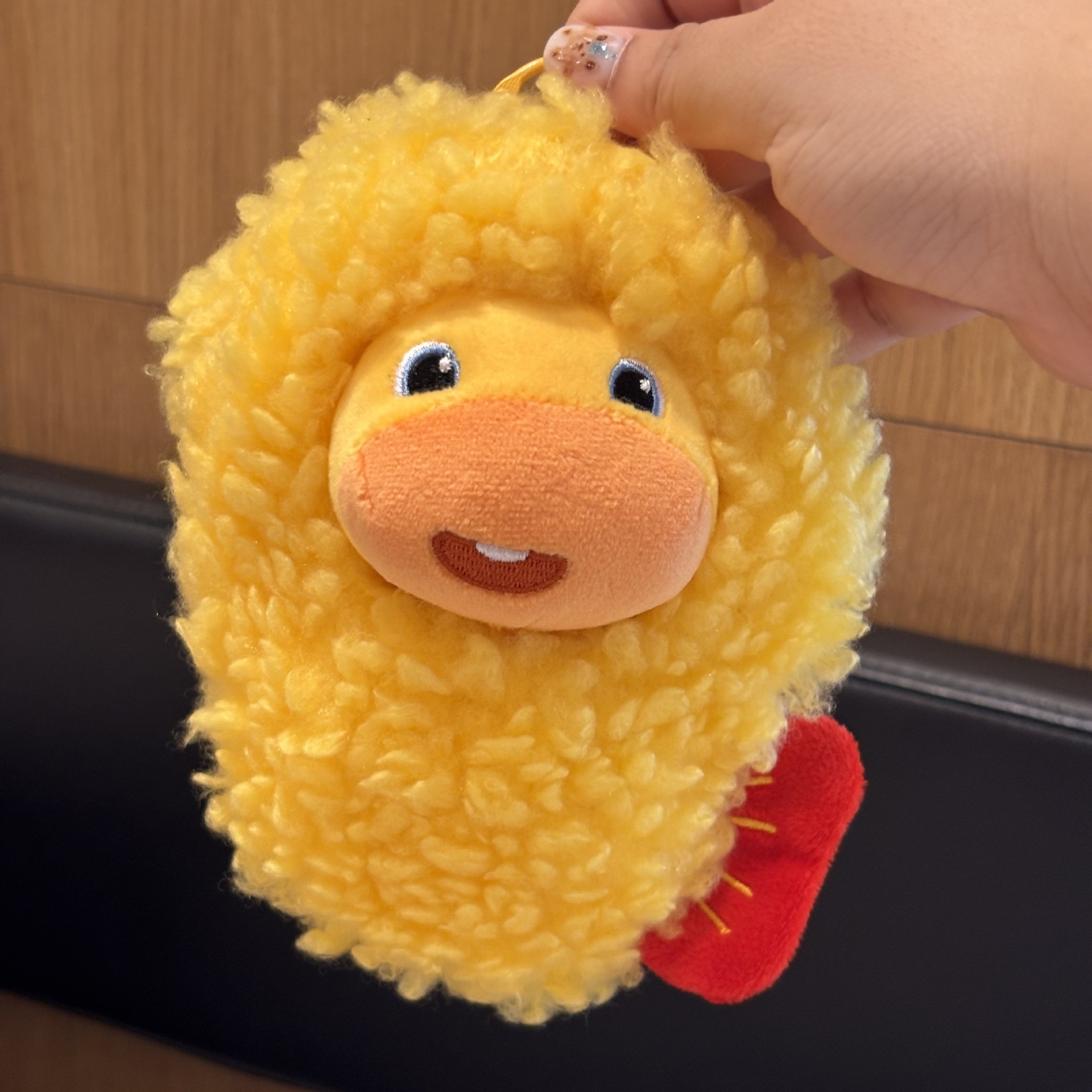 Ice cream lulu + fried shrimp set