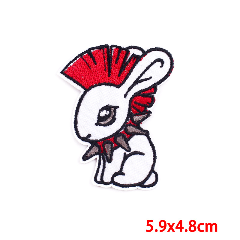 7g Weight Clothing Sticker Patches Classification 1 Piece Quantity Embroidery thread Material Animal, Cartoon Pattern Cute Style 1 Piece Animal Cartoon Cute Embroidery Thread Clothing Sticker Patches 7