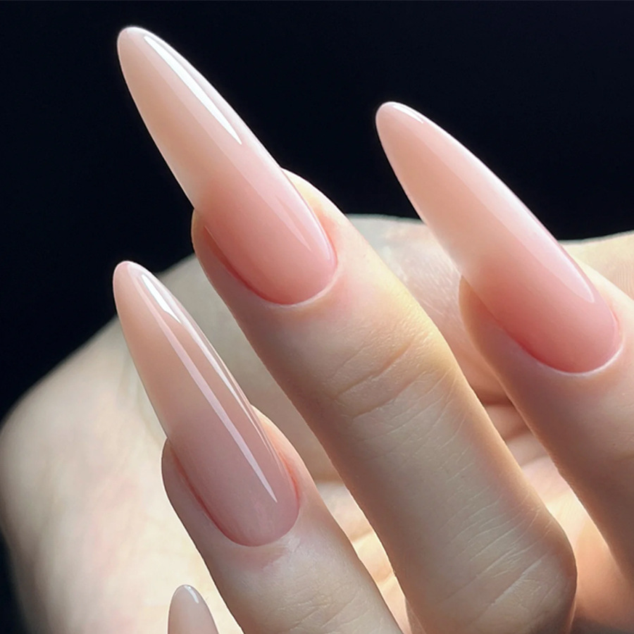 Esmalte de Uñas Gel Tono Rosa Nude Transparente de Secado Rápido image 5