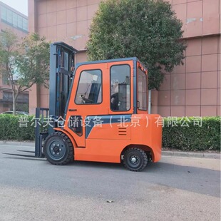 4ton 3.5ton Electric Counterbalanced Forklift Enclosed Cab