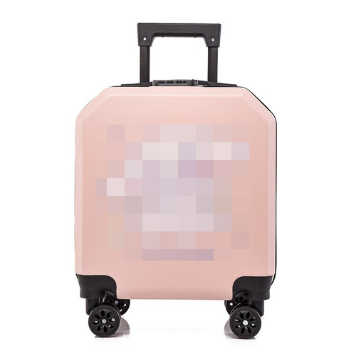 New 18-inch children's suitcase with cartoon patterns, student pull-along suitcase, logo printing gift box, factory wholesale