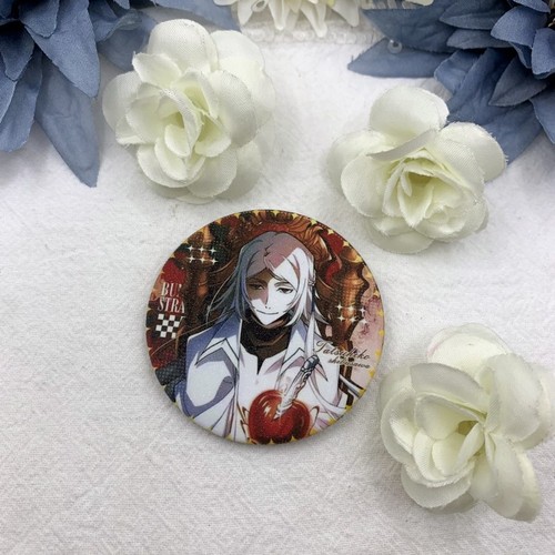 Bungou Stray Dogs—Dazai Osamu-themed Fyodor Anime Starry Fantasy Matte Finish Badge, Tinplate, Hiyadani Barrette