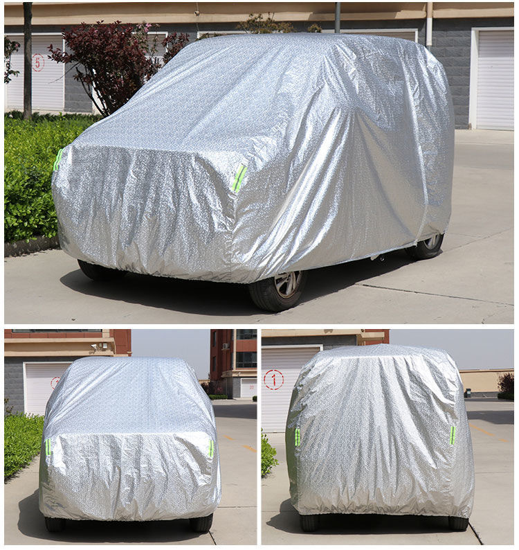 Four-Wheel Vehicle Cover, Scooter Cover for the Elderly, Thickened Full Cover for Snow and Frost Protection, Dustproof Jacket, Sunshade, Thickened and Insulated