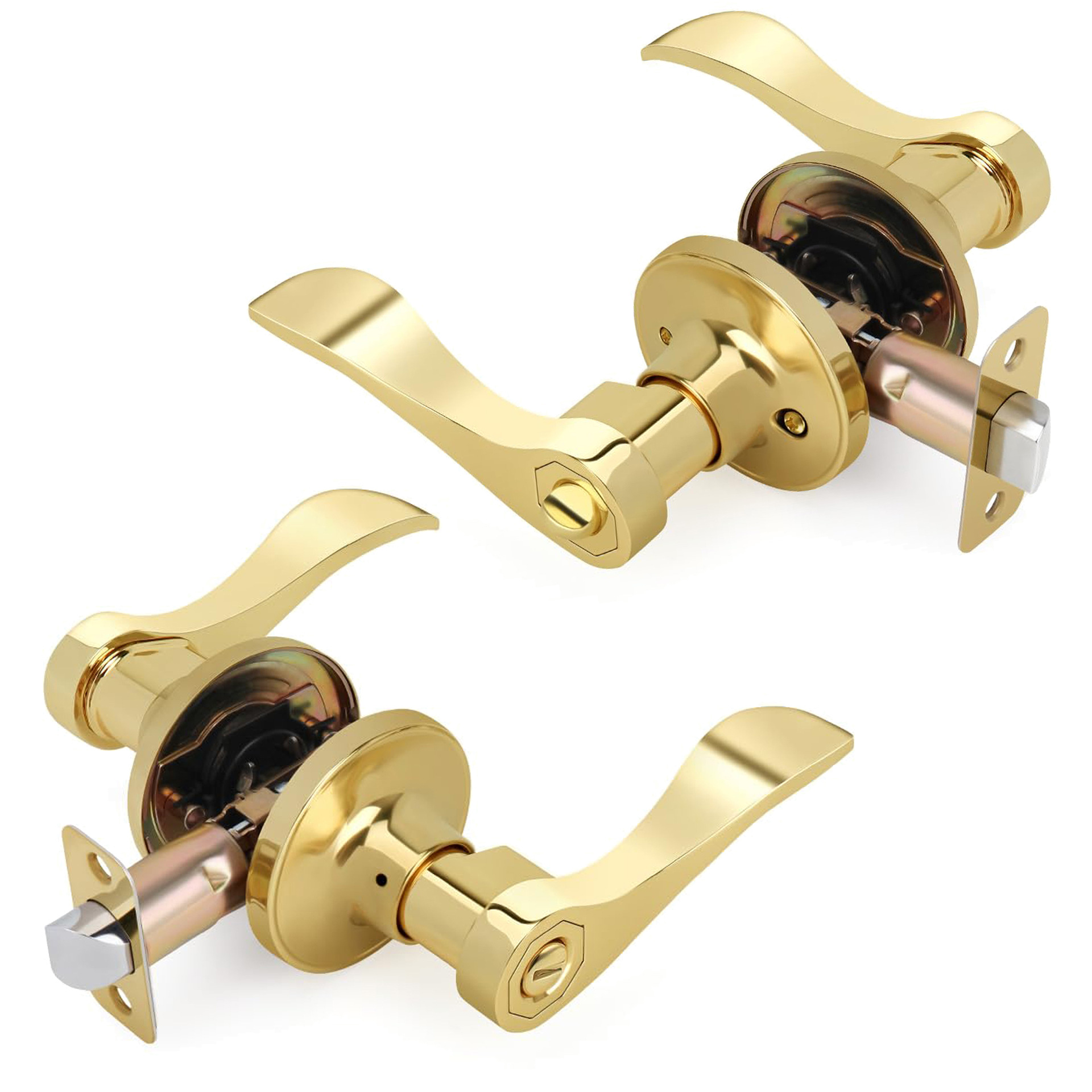 욕실 기능 브라이트 골드 프라이버시 PVD 필라테스 황동