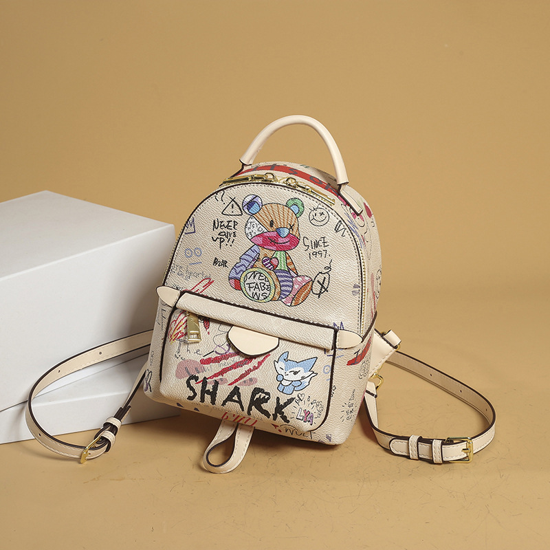 Mochila casual retro para mujer, ligera, versátil, ideal para viajes y uso diario