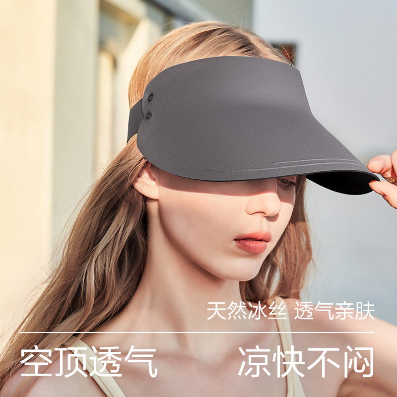 KK Tree & uvno Sombrero de protección solar Sombrero sin costuras de una pieza Sombrero de sol anti-ultravioleta de nuevo estilo para mujer 2024