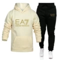 Off-white + black pants + gold label