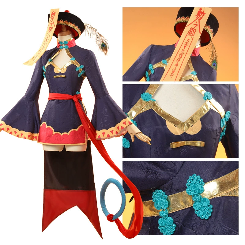 FGO FGO 4-я годовщина: Шутэн 4-я годовщина зомби-девочка Шутэн Литл Зомби, 2D-персонаж, косплей-костюм