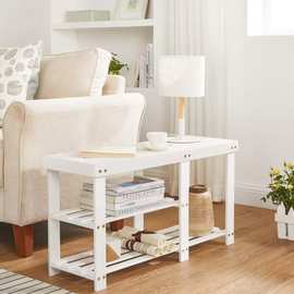 换鞋凳挂衣架家用一体入户卧室衣帽架落地储物收纳鞋架鞋柜玄关架