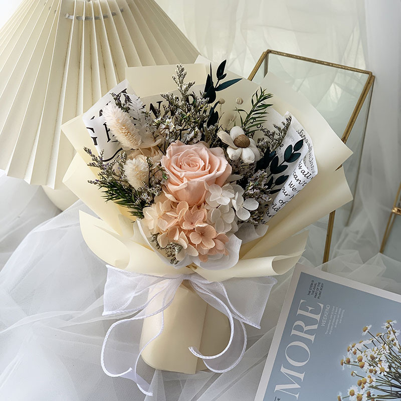 Immortal Rose Bouquet Tanabata Lover Goddess Festival 520 Graduation Season Teacher's Day Mother's Day Birthday Holiday Gift