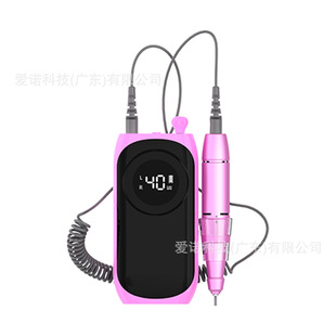 2025 New Product Portable Electric Nail Grinder Customized Nail Salon Nail Polishing Machine Polishing and Nail Remover