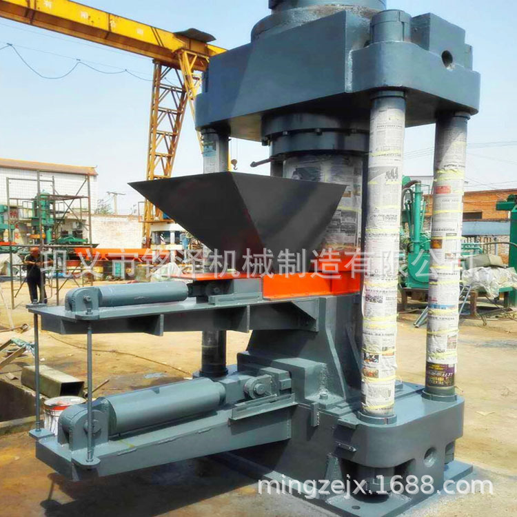 Y83-200铜屑压块机设备厂家 高密度铜屑压块机 铁末成型压块机