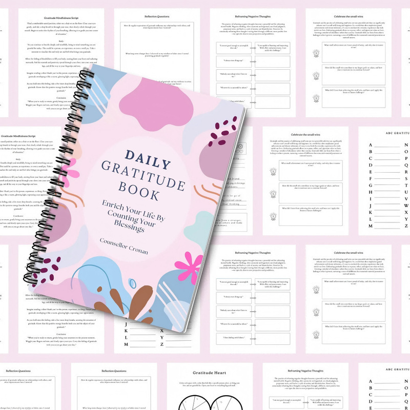 跨境现货Gratitude Workbook感恩计划工作簿计划本|undefined