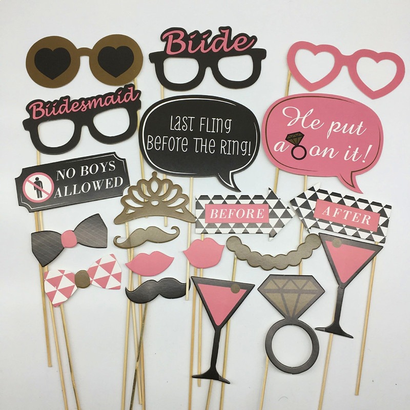 Accesorios de fotos para fiestas de solteros, bodas, gafas extrañas, barbas de papel, suministros de fiesta de cumpleaños.