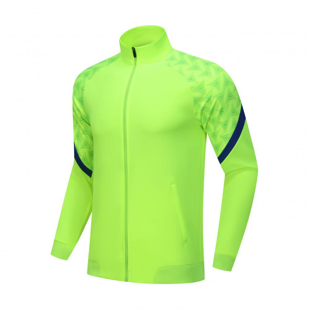 25 años de moda deportiva ocio abrigo de cuello vertical otoño invierno ropa de fitness de fútbol baloncesto bádminton alta elástica transpirable