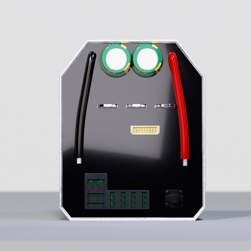 Llave de impacto, placa de circuito de accionamiento sin escobillas, placa de control 40A, llave eléctrica Daye, carcasa de aluminio, batería de litio sin escobillas de alta potencia