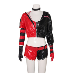 異世界自殺小隊cos哈利奎恩皮衣cosplay小丑女棒球服
