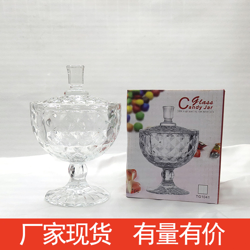 Wedding Products Transparent Glass Candy Bar Cover Crystal Storage…