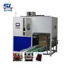 叁立机械塑料瓶装箱机饮料瓶广口瓶装箱设备封箱全自动控制机械手