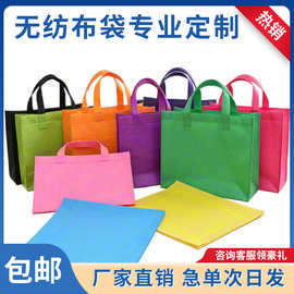 企业无纺布袋定做logo超市环保袋订制广告培训班手提袋印字购物袋