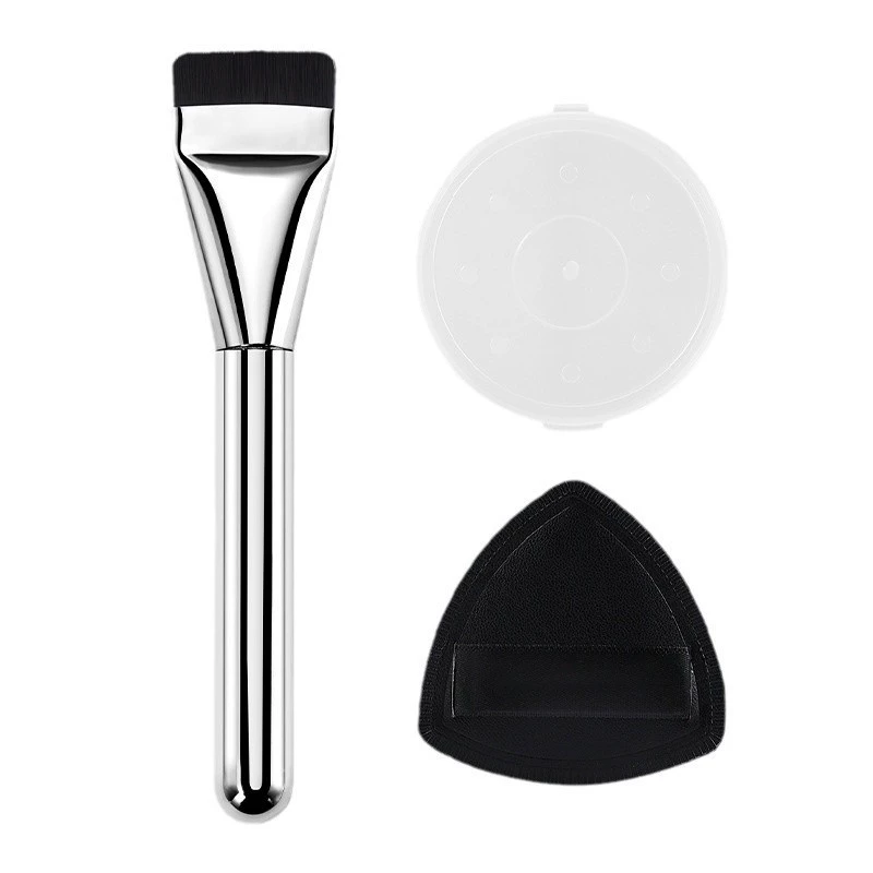 Makeup sponge set three-in-one, puff primer & foundation sponge, pink