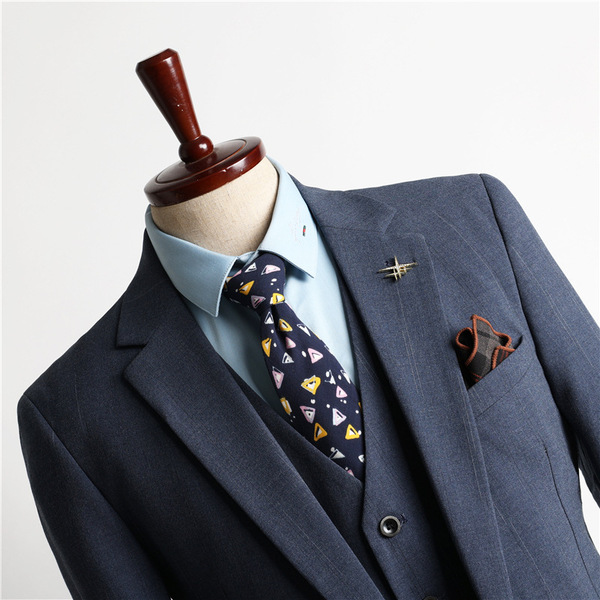 Blue men's set