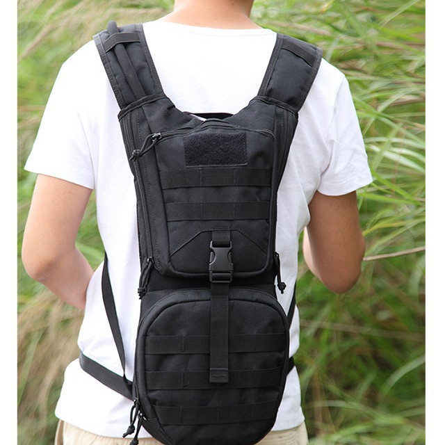 Mochila para fanáticos de las fuerzas militares de Amazon, bolsa de agua para exteriores, montañismo, camping, bolsa de agua potable táctica, bolsa para ciclismo que alivia la sed, impermeable