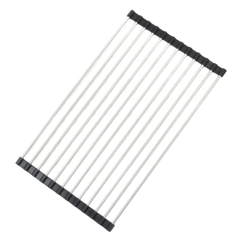 Stainless Steel Drain Rack, Sink Drain Rack, Foldableable Sink, Dishware Rack, Practical Dish Drain Rack