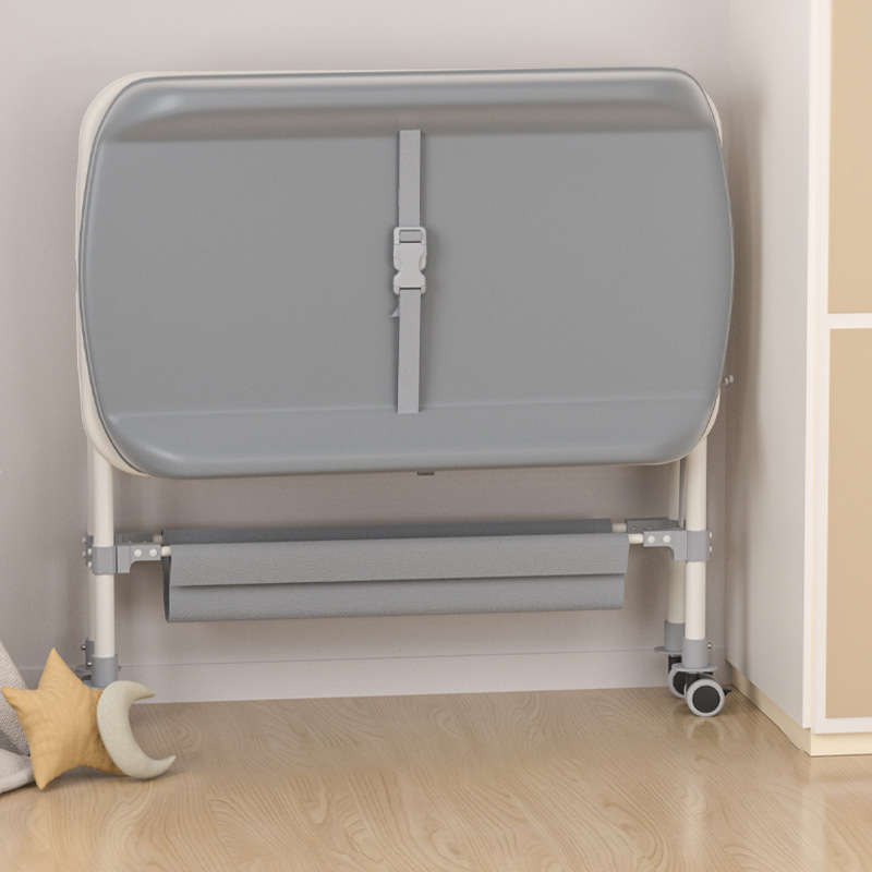Bañera para bebés 0-3 años bañera para bebés mesa de pañales cama de enfermería plegable estante de almacenamiento de barril de baño