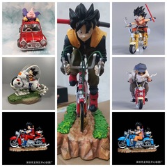 Super Saiyan Vegeta's Bike Buu Goku's Bike Father and Son Fashionable Turtle Hermit's Motorcycle Bike Little Goku