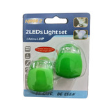 Лампа-лягушка, картхолдер, упаковка, велосипед, передние фары с коробкой передач, мигающая лампа