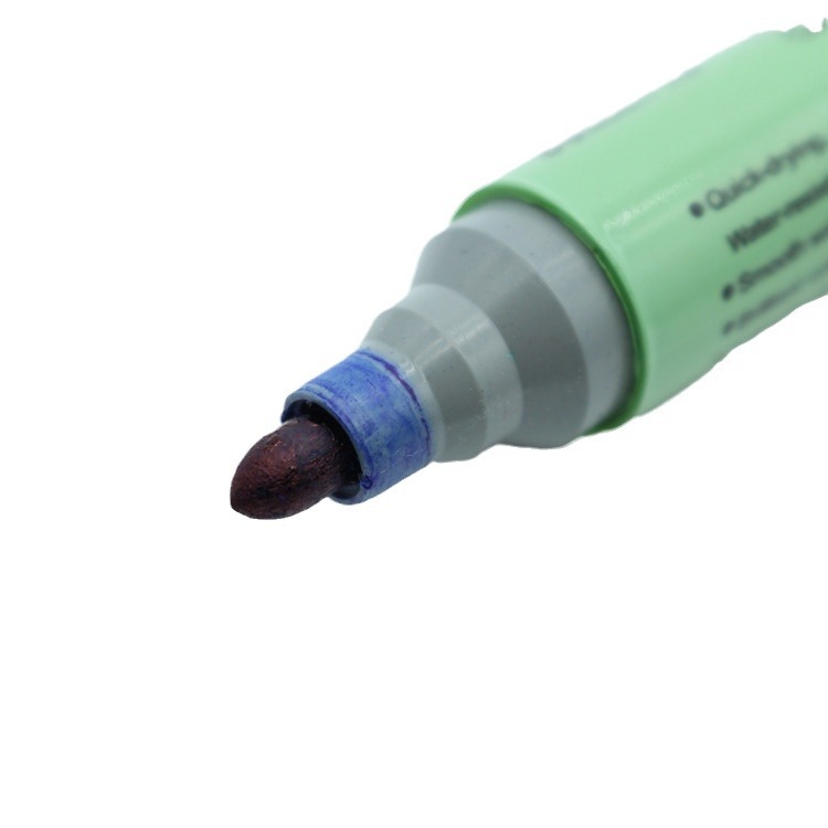 Marca impermeable al por mayor cabeza grande gancho de cabeza gruesa lápiz negro rojo azul aceite expreso fábrica logística al por mayor