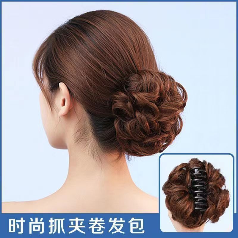 Perruca de agarre abrazadera de cabello corto de cabello
