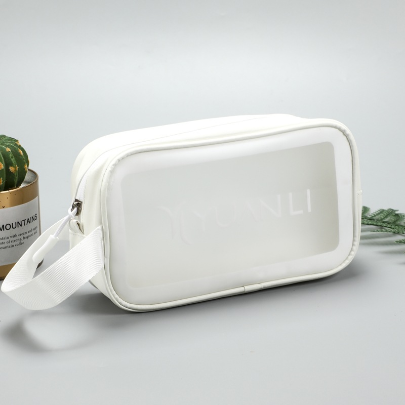 pvc化妆品洗漱包高级感透明洗漱用品收纳袋旅行日用品防水收纳包