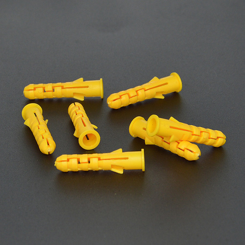 Plastic expansion tube small yellow croaker expansion rubber plug nylon rubber particle expansion plug white green M5M6M8M10
