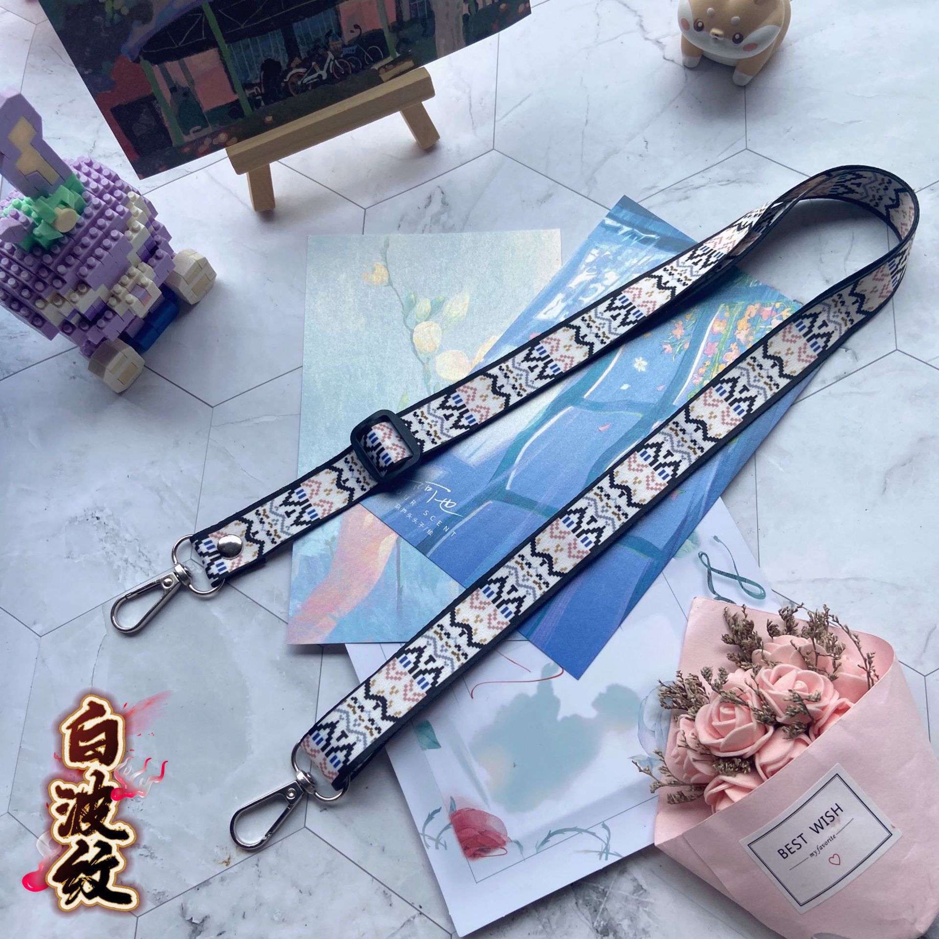 업그레이드 및 확장 - 캔버스 대각선 스팬 [흰색 잔물결] 1 세트