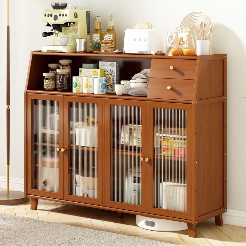 New Chinese-Style Sideboard Against the Wall, Kitchen Cupboard, Simple Cabinet, Living Room Tea Cabinet, Durable Cookware Storage Cabinet, Clearance Sale