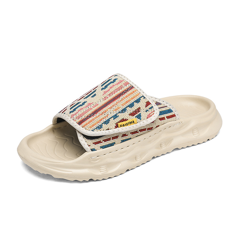 Zapatillas transfronterizas para hombres verano 2025 nuevas zapatillas de moda de playa sandalinas casuales