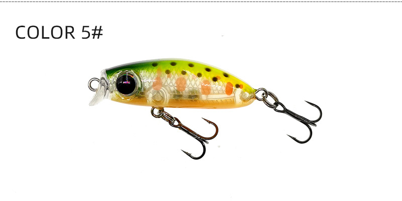sinknig minnow lures hard baits bass trout Fresh Water Fishing Lure